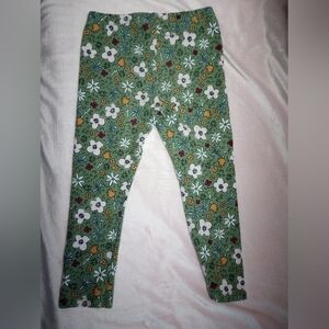 okie dokie toddler floral leggings 3T
